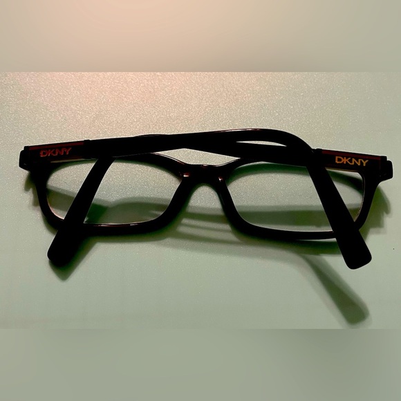 DKNY Black Rectangular Glasses - Picture 5 of 5